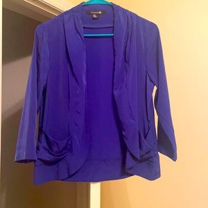Blue blazer